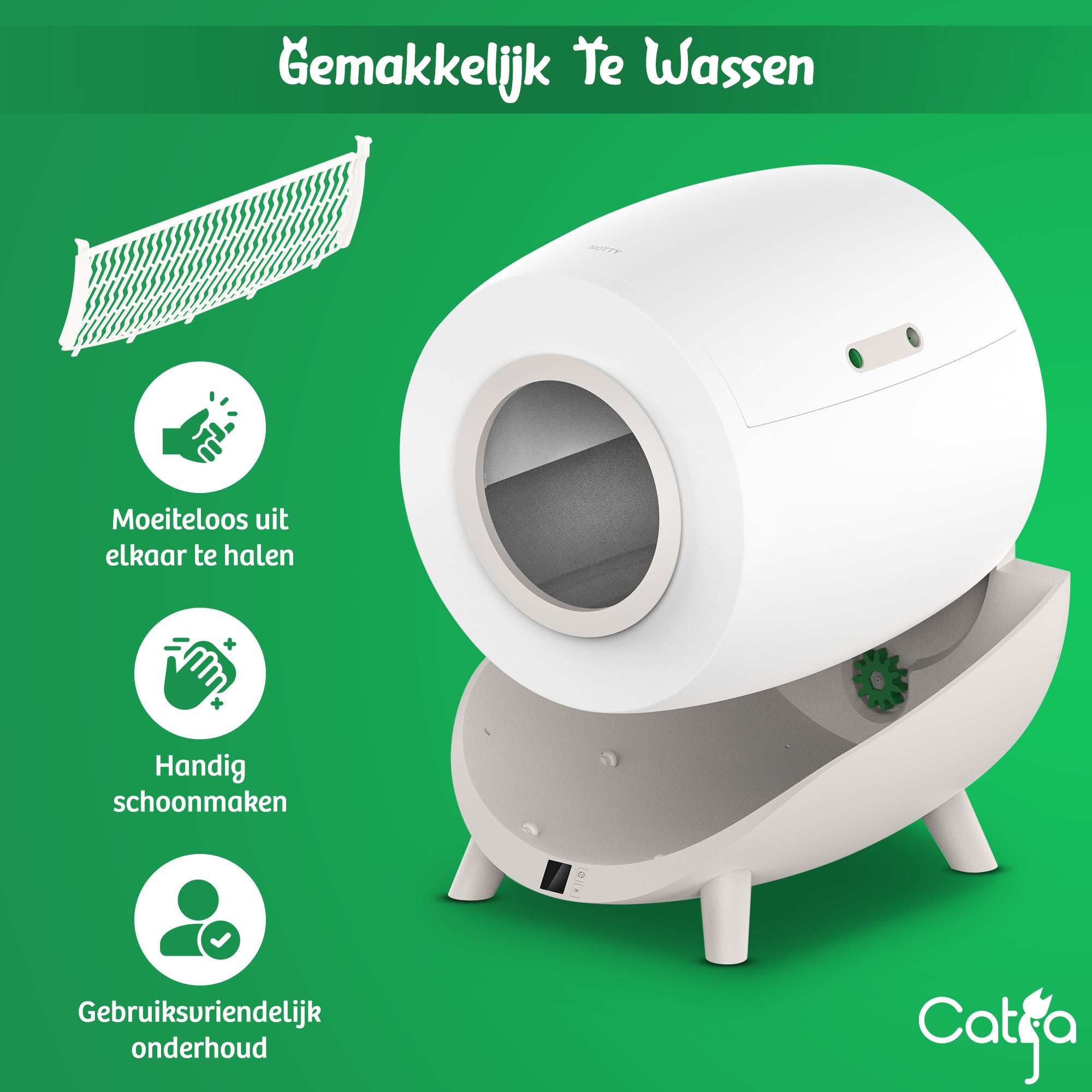 Catja® Zelfreinigende Automatische Kattenbak